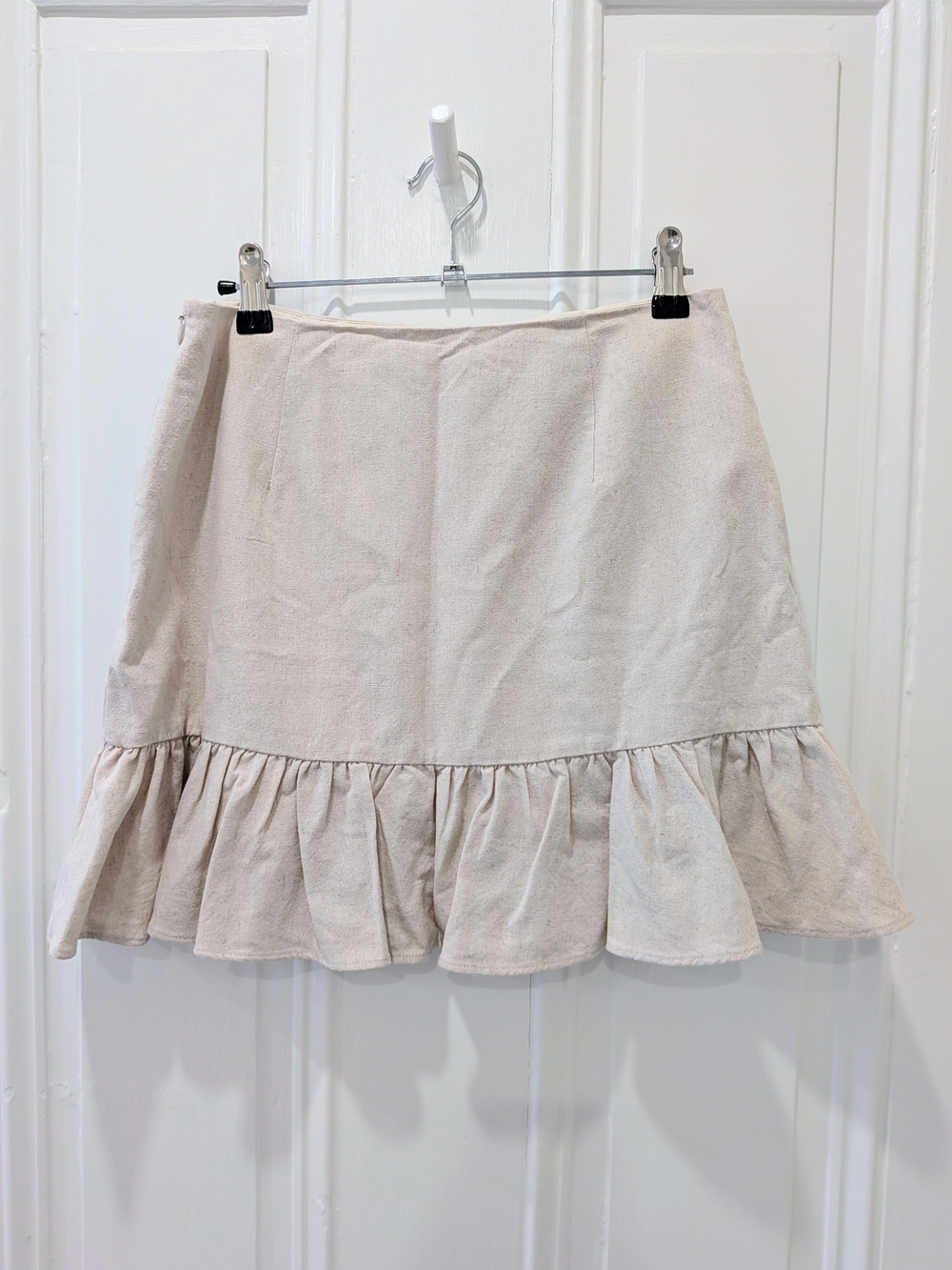 NWOT Meshki Linen Blend Mini Skirt | Small - Picture 2 of 4